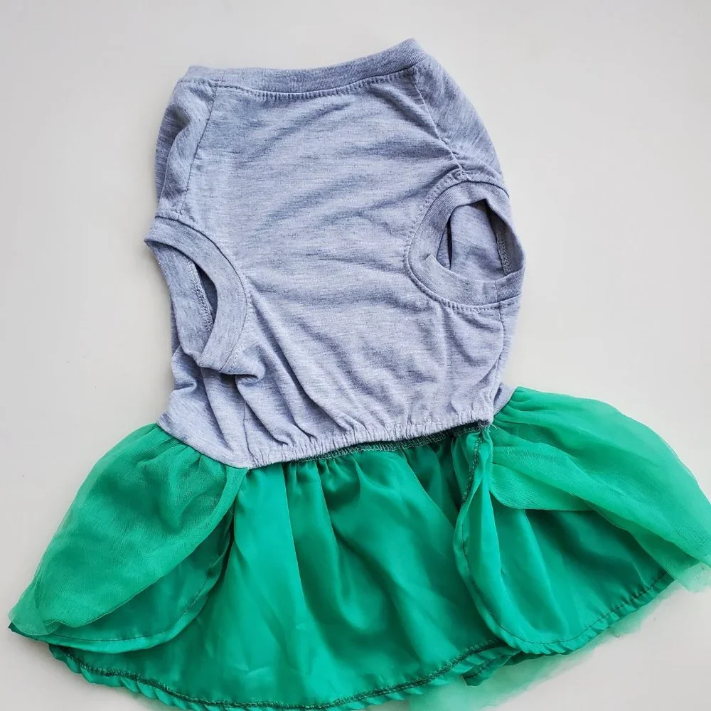 St Patrick's Day Tutu t-shirt dress Irish luck for dog